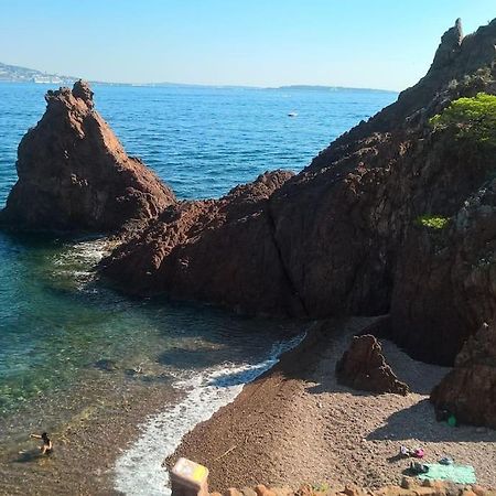 2 Pieces Climatise A 200M Des Plages Théoule-sur-Mer Eksteriør billede